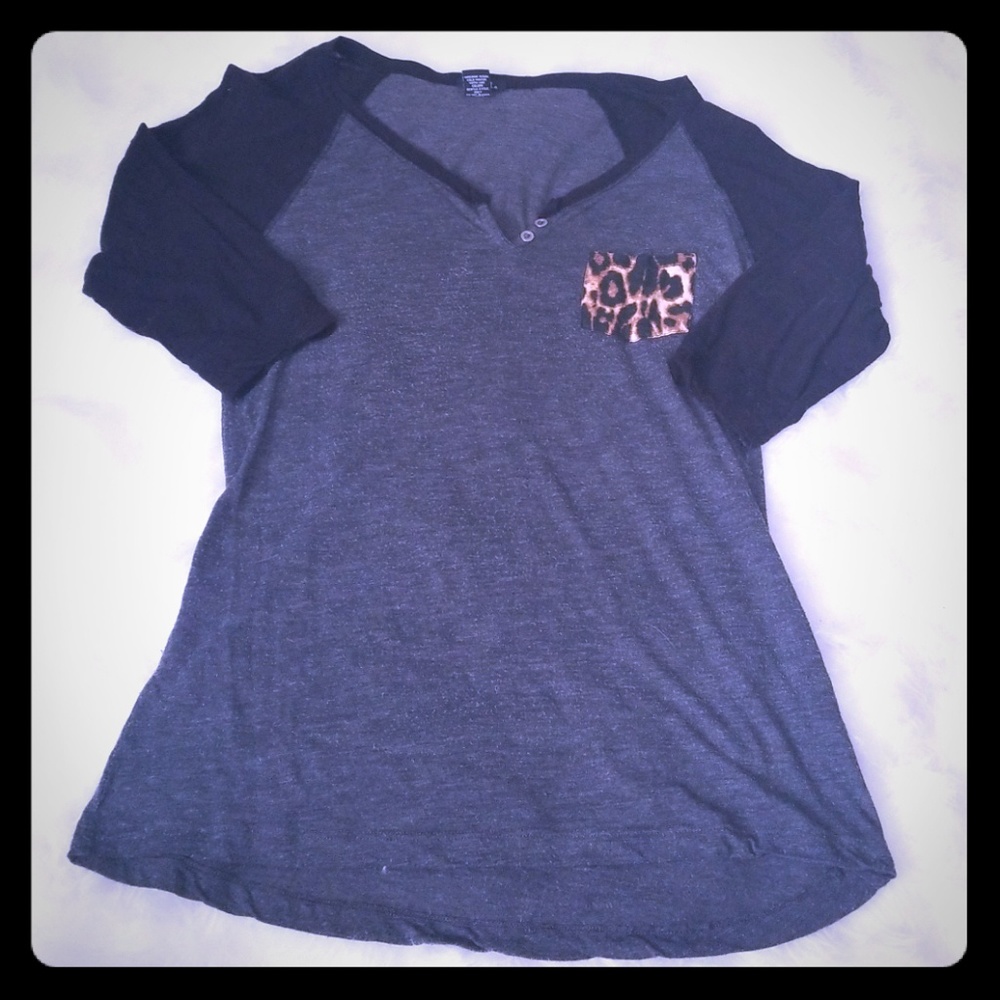 3/4 sleeve tee